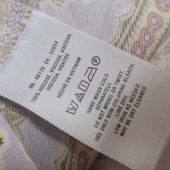 Anthrpologie Echarpe Blouse Size 8 - Picture 10 of 10